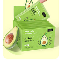 Load image into Gallery viewer, Avocado Facial Wet Wipes 50pcs Box
