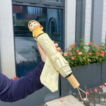 Load image into Gallery viewer, Shinchan 3D Raincoat Automatic Umbrella
