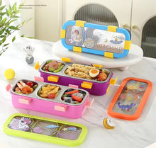 Load image into Gallery viewer, Cartoon Rectangle SS Lunch Box
