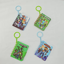 Load image into Gallery viewer, Minecraft Notebook Keychain
