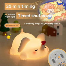 Load image into Gallery viewer, Love Elephant Silicone Night Lamp
