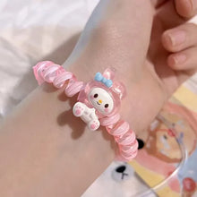 Load image into Gallery viewer, Sanrio Spiral Hair Ties (set of 2)

