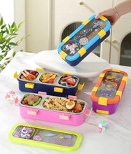 Load image into Gallery viewer, Cartoon Rectangle SS Lunch Box
