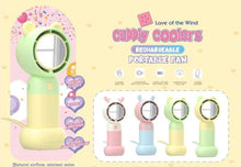 Load image into Gallery viewer, Cuddly Cooler Rechargeable Fan + Mirror
