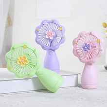 Load image into Gallery viewer, Flower USB Chargeable Fan
