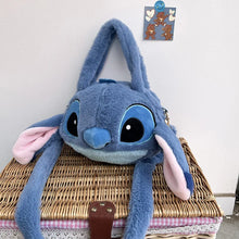 Load image into Gallery viewer, Stitch And Angle Plush Sling Bag
