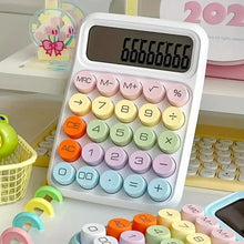 Load image into Gallery viewer, Pastel Mechanical Calculator
