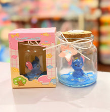 Load image into Gallery viewer, Stitch Glass Jar Lamp
