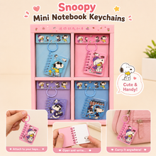 Load image into Gallery viewer, Snoopy Keychain Notebook
