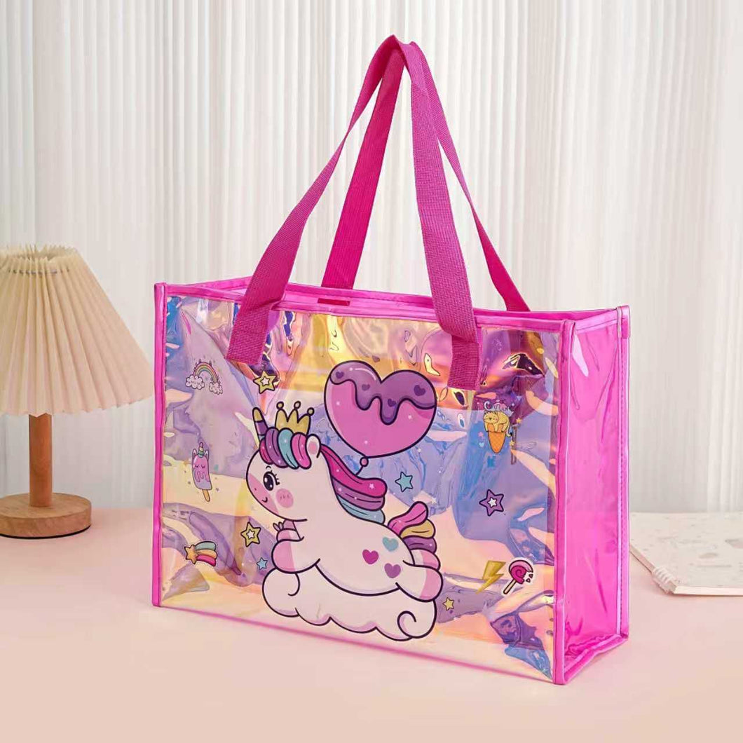 Unicorn Holographic Tote Bag