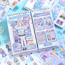 Load image into Gallery viewer, Kawaii Girl Activity Sticker Book

