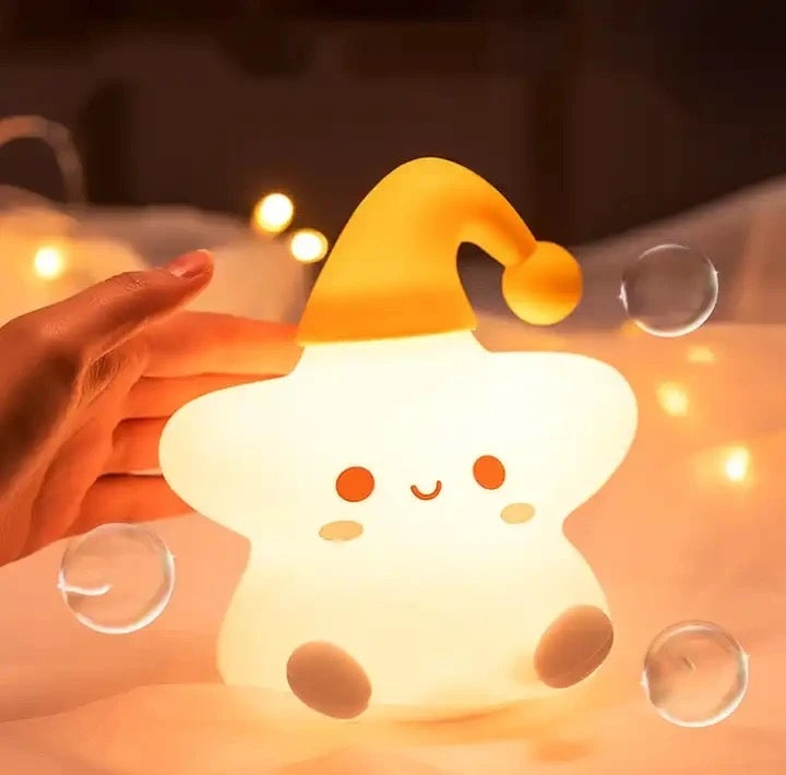 Soft Touch Star Night Lamp