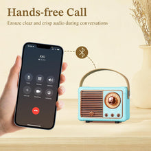Load image into Gallery viewer, Retro Radio Bluetooth Speaker
