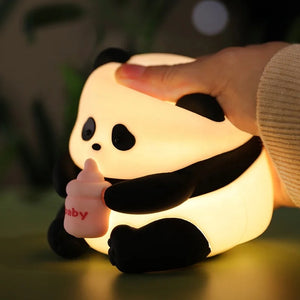 Baby Panda Silicone Night Lamp