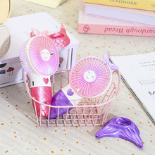 Load image into Gallery viewer, Mermaid Potable Fan
