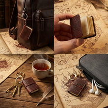 Load image into Gallery viewer, Harry Potter Mini Vintage Notebook Keychain
