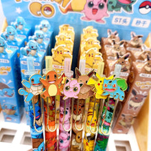 Load image into Gallery viewer, Pokémon Charm Pen Set of 6 (Black Gel)

