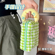 Load image into Gallery viewer, Pastel Checks Soft Pouch
