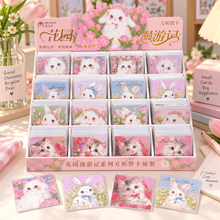 Load image into Gallery viewer, Bunny &amp; Cat Premium Greeting Card
