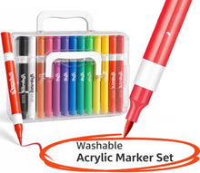 Load image into Gallery viewer, Ruibrand Washable Acrylic Markers
