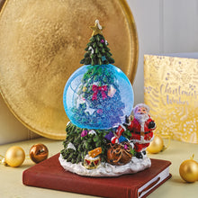 Load image into Gallery viewer, Big Xmas Tree Snow Globe (Light &amp; Music) 8.3inches

