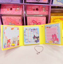 Load image into Gallery viewer, Sanrio Trifold Notepad

