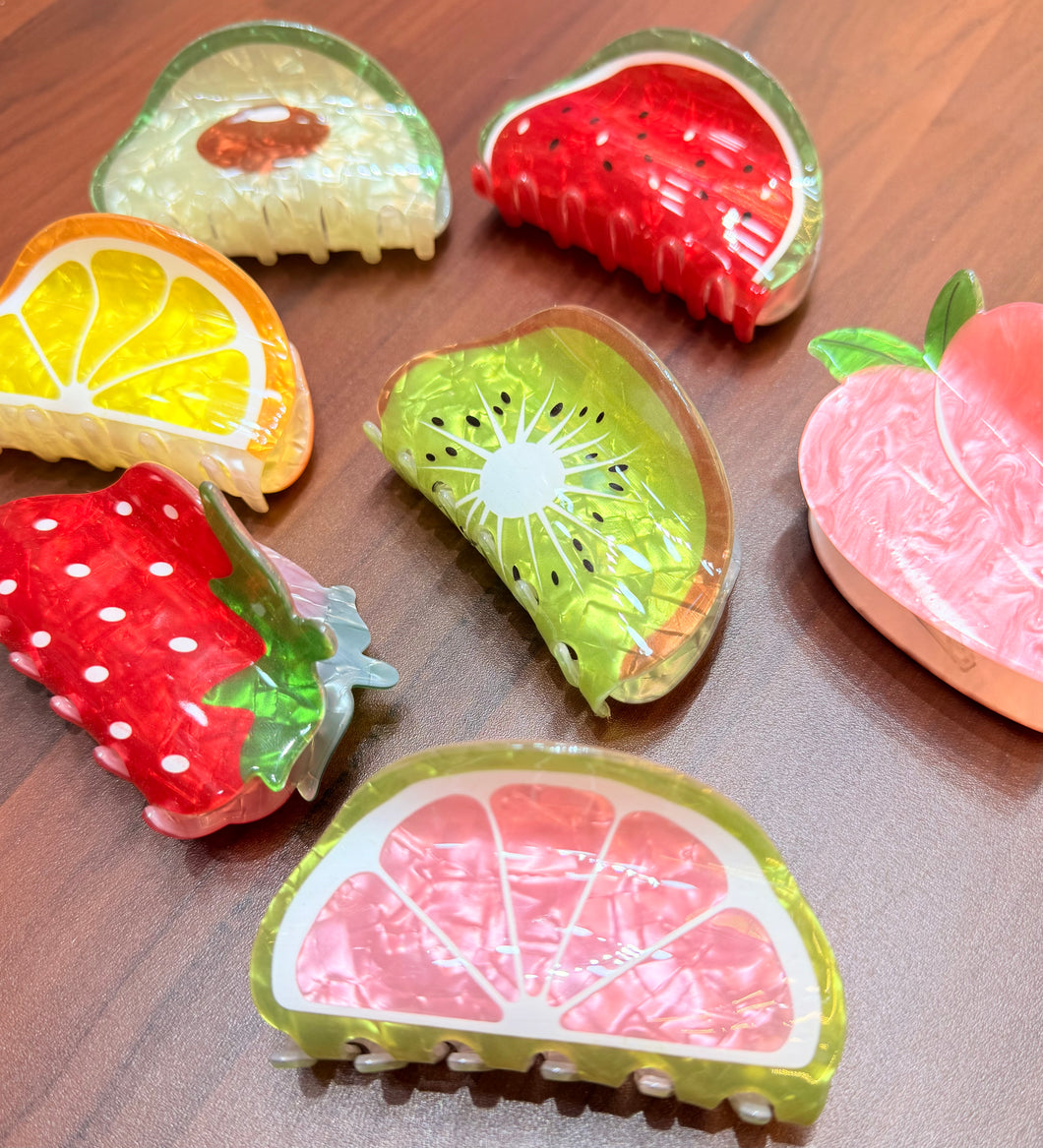Fresh Fruit Claw Clip