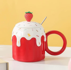 Fruit Dripping Ceramic Coffee Mug