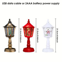 Load image into Gallery viewer, Christmas Lamp Post Lantern
