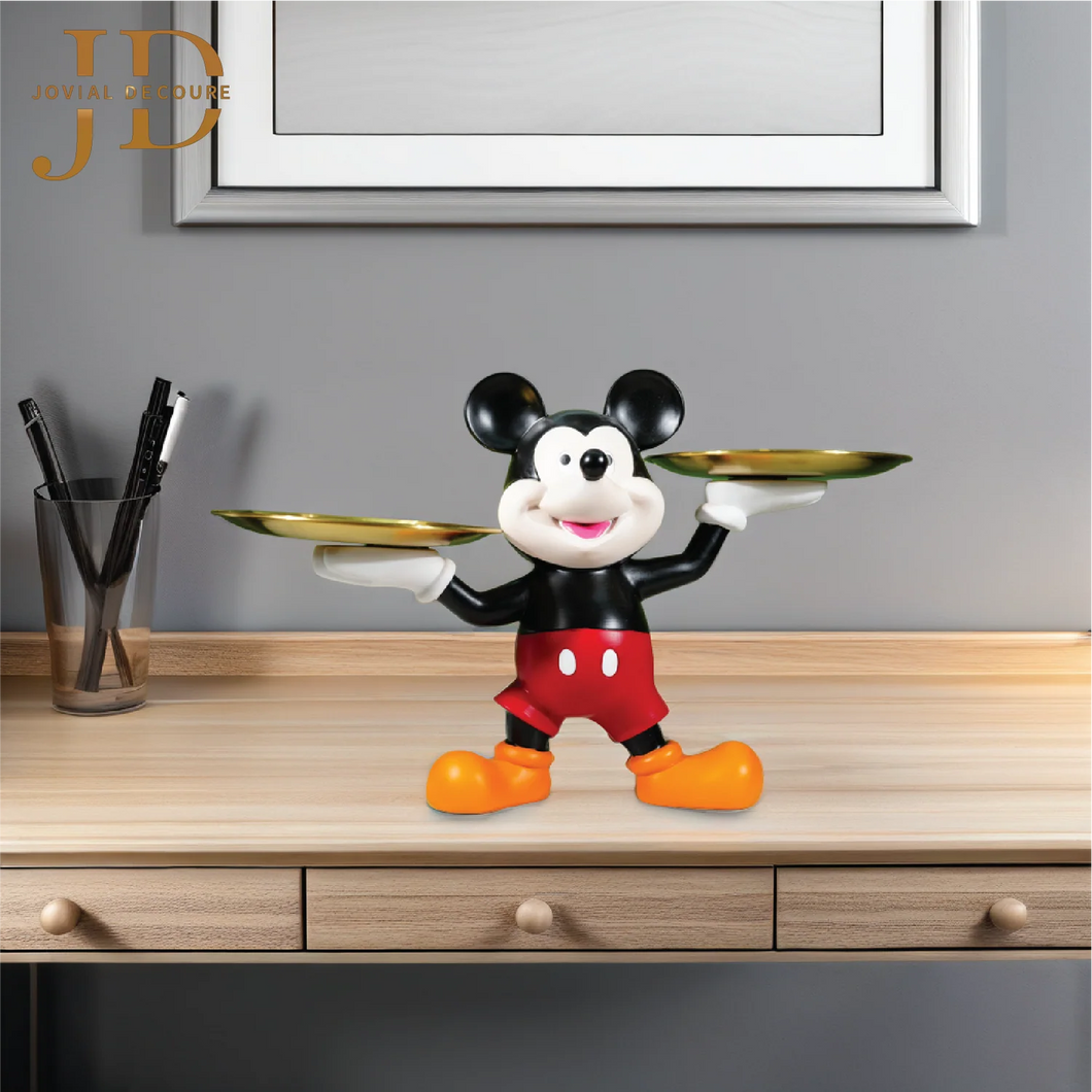 Mickey Mouse Dual Plate Showpiece