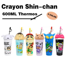 Load image into Gallery viewer, Shinchan 3D Insulated Premium Sipper Glass
