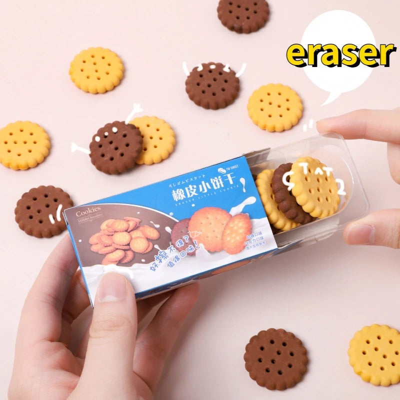 Cookies Erasers Pack of 6