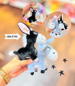 Donkey Plush Bag Charm