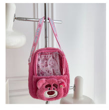 Load image into Gallery viewer, Lotso Transparent Plush Sling Bag
