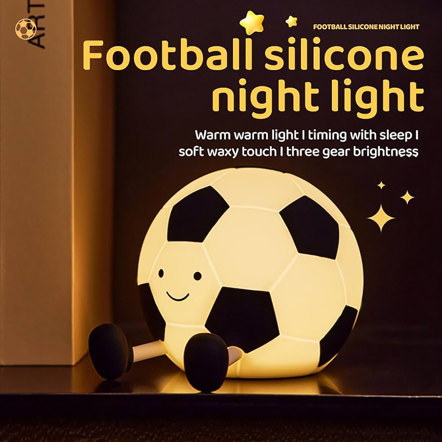 Football Silicone Night Lamp