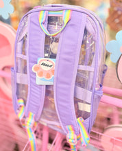 Load image into Gallery viewer, Transparent Pastel Backpack

