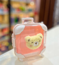 Load image into Gallery viewer, Mini Teddy Transparent Luggage
