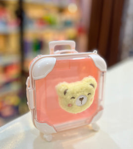 Mini Teddy Transparent Luggage