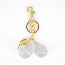 Load image into Gallery viewer, Big Crystal Cherry Bag Charm
