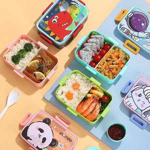 Two Compartments Lunch Box