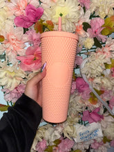 Load image into Gallery viewer, Studded Sipper Glass

