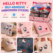 Load image into Gallery viewer, Hello Kitty Self Adhesive Embroidered Patches
