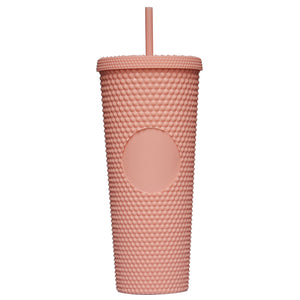 Studded Sipper Glass
