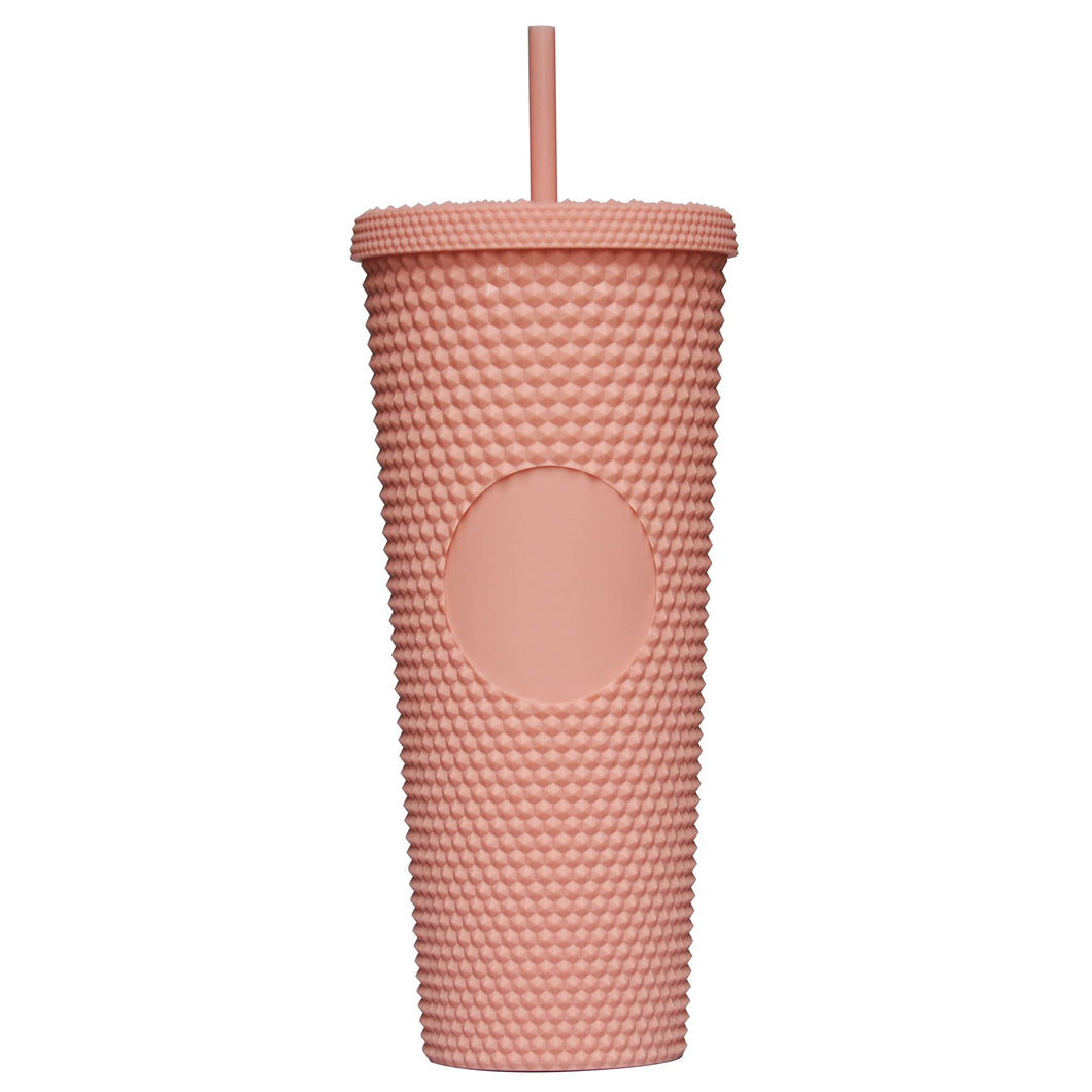 Studded Sipper Glass