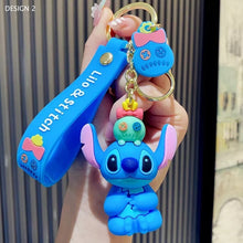 Load image into Gallery viewer, Stitch Silicone Keychain
