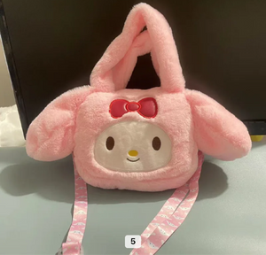 My Melody Plush Sling Bag