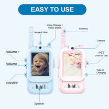 Load image into Gallery viewer, Kids Video Walkie Talkie
