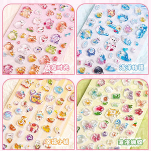 3D Cartoon Stickers