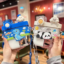 Load image into Gallery viewer, Cartoon Dual Sided Water Bottle
