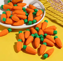 Load image into Gallery viewer, Carrot Erasers (5pcs)
